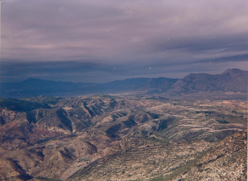 De izquierda a derecha: Sierra de La Pila, Sierra de Quibas, Sierra de Barinas y Sierra del Cantón